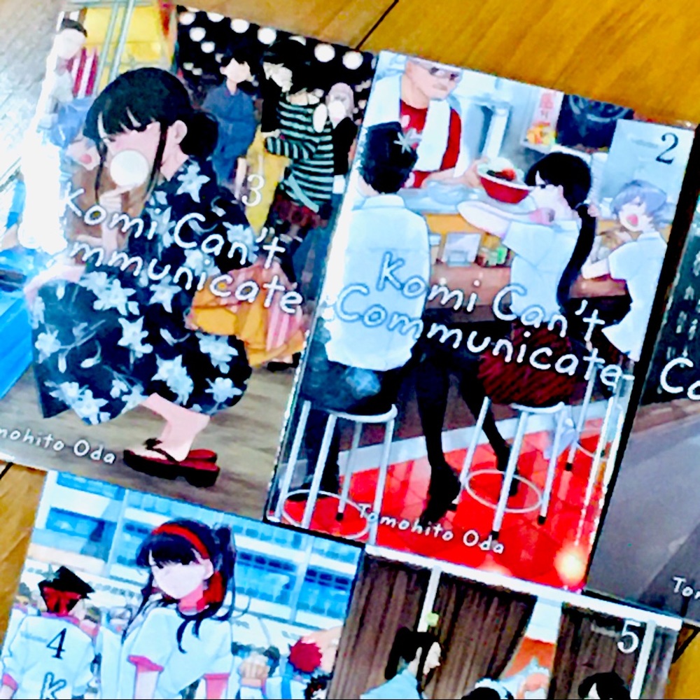 Manga book set of 5 - Komi can’t communicate books set - teen reading st…